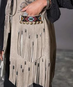 The Ranch House Double D Ranch Buckskin Artifacts Vest