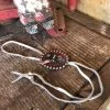 The Ranch House Sale West Coast Cowgirl Lucky Chief Bolo On White Leather