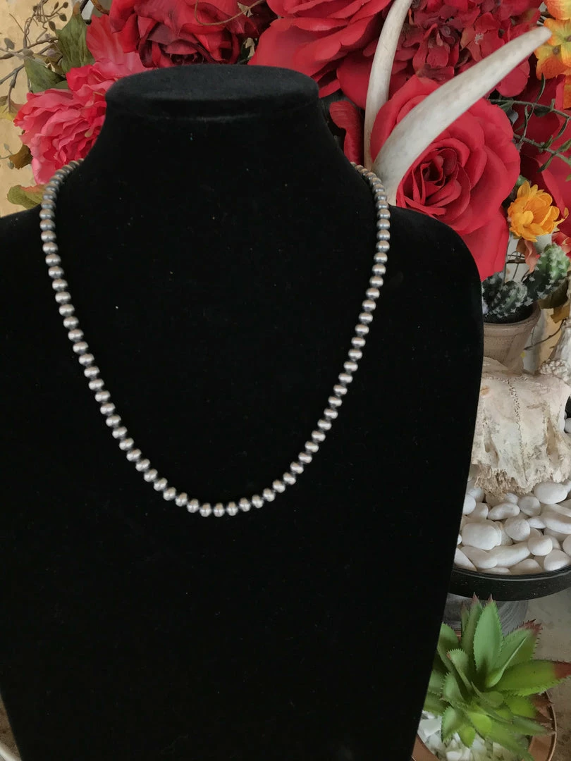 The Ranch House 22" 6mm Pearl Necklace 3 The Ranch House 22" 6mm Pearl Necklace