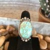 The Ranch House Small Oval Turquoise Ring Turquoise/Silver