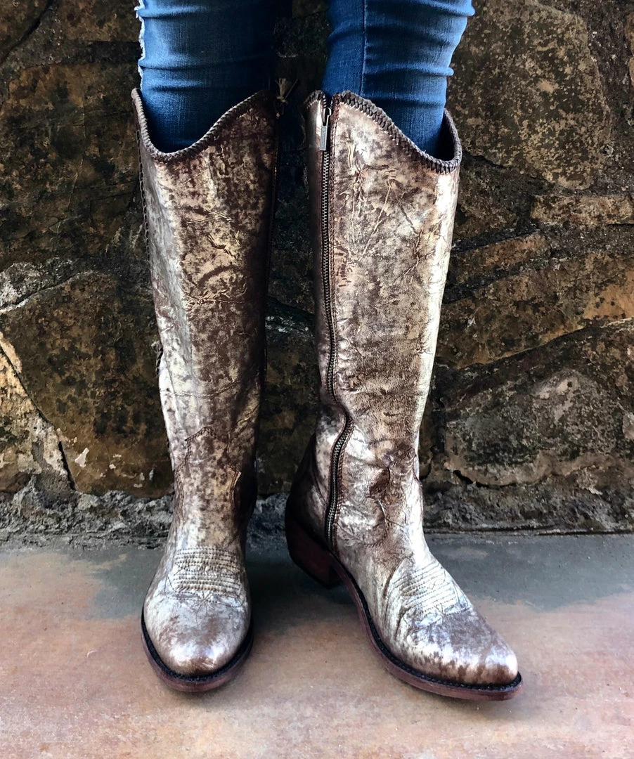 The Ranch House Liberty Black Cabra Buffed Metal Boot Collections 3 The Ranch House Liberty Black Cabra Buffed Metal Boot Collections