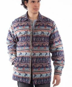 Scully Men's Southwest Western Shirt Jacket Tops