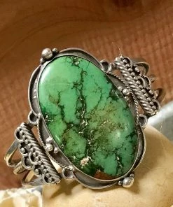 The Ranch House Green Turquoise Bracelet