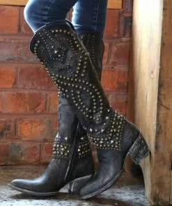 The Ranch House Old Gringo Belinda Boot - Black