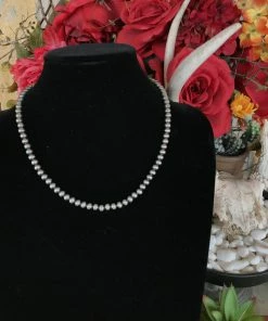 The Ranch House 20" 6mm Pearl Necklace