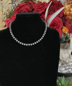 The Ranch House Accessories 18" 8mm Pearl Necklace