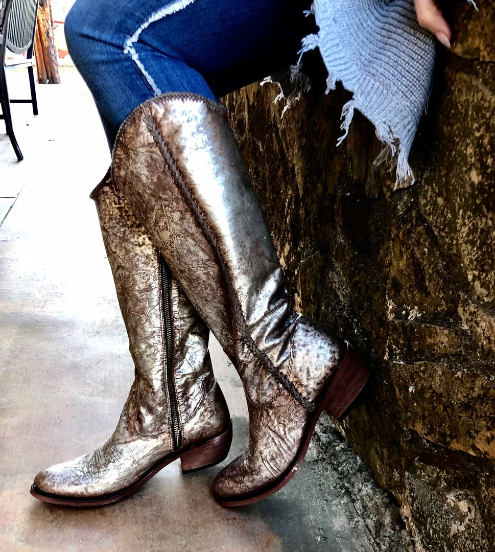 The Ranch House Liberty Black Cabra Buffed Metal Boot Collections 4 The Ranch House Liberty Black Cabra Buffed Metal Boot Collections