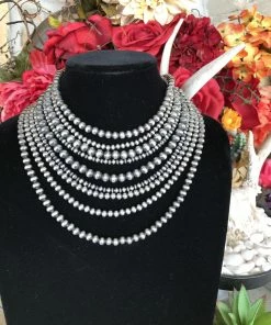 The Ranch House 24" 7mm Pearl Necklace Accessories