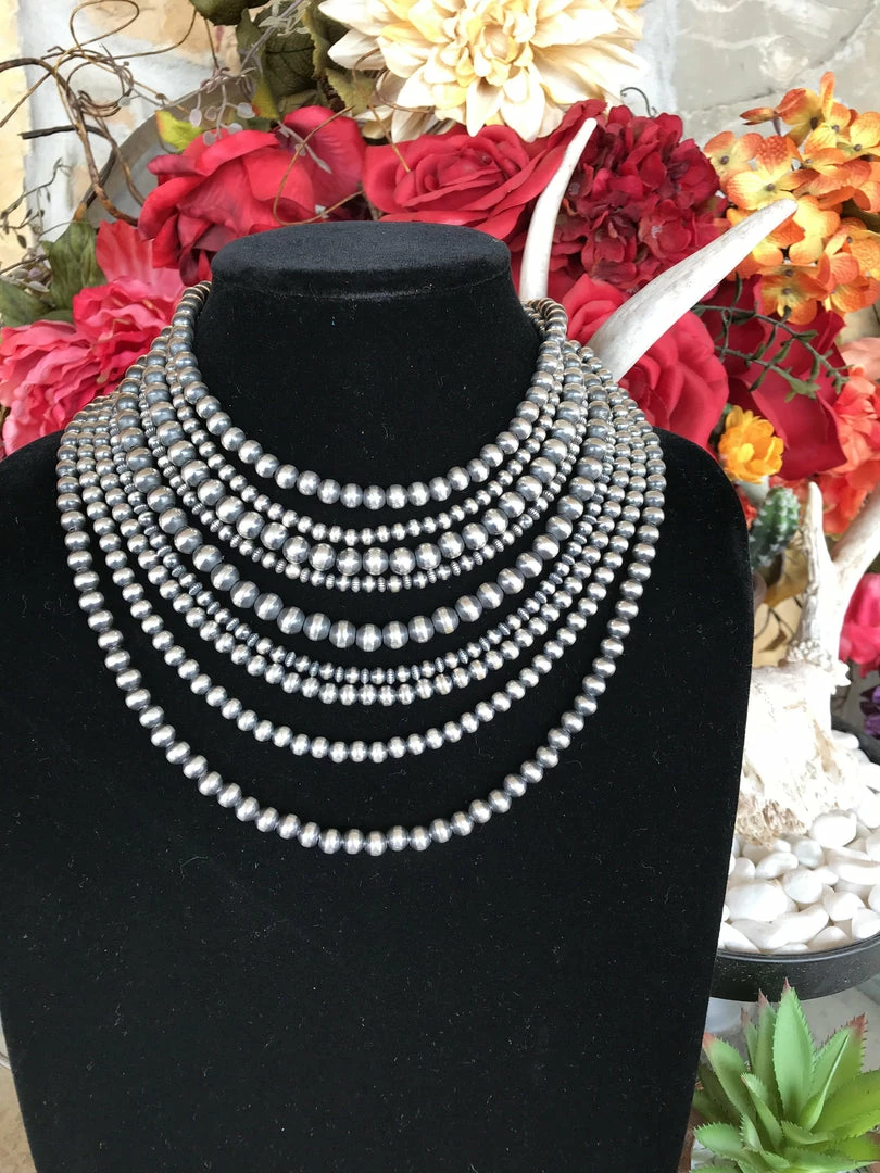 The Ranch House 22" 6mm Pearl Necklace 4 The Ranch House 22" 6mm Pearl Necklace