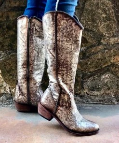 The Ranch House Liberty Black Cabra Buffed Metal Boot Collections 7 The Ranch House Liberty Black Cabra Buffed Metal Boot Collections