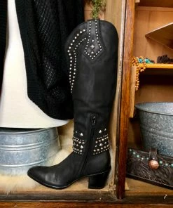 The Ranch House Old Gringo Belinda Boot - Black