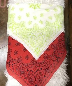 The Ranch House Aratta Bandana Time Scarf Wild Rags/ Scarves