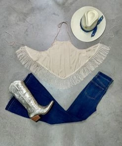 Le Lis Tops Satin Dreams Halter Top