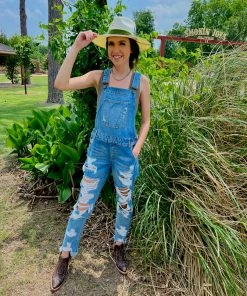 The Ranch House Women Torn To Shreds Overalls