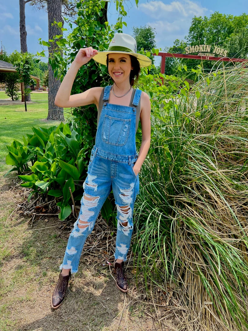 The Ranch House Women Torn To Shreds Overalls 3 The Ranch House Women Torn To Shreds Overalls