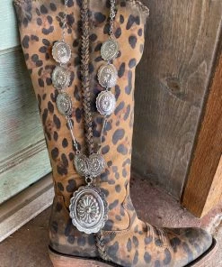 The Ranch House Silver Concho And Arrow Necklace Jewelry