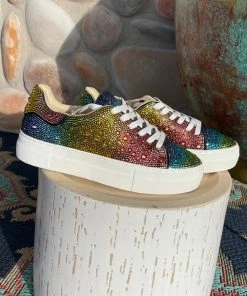 Betsy Johnson Betsey Johnson Sidny Rhinestone Sneakers - 1