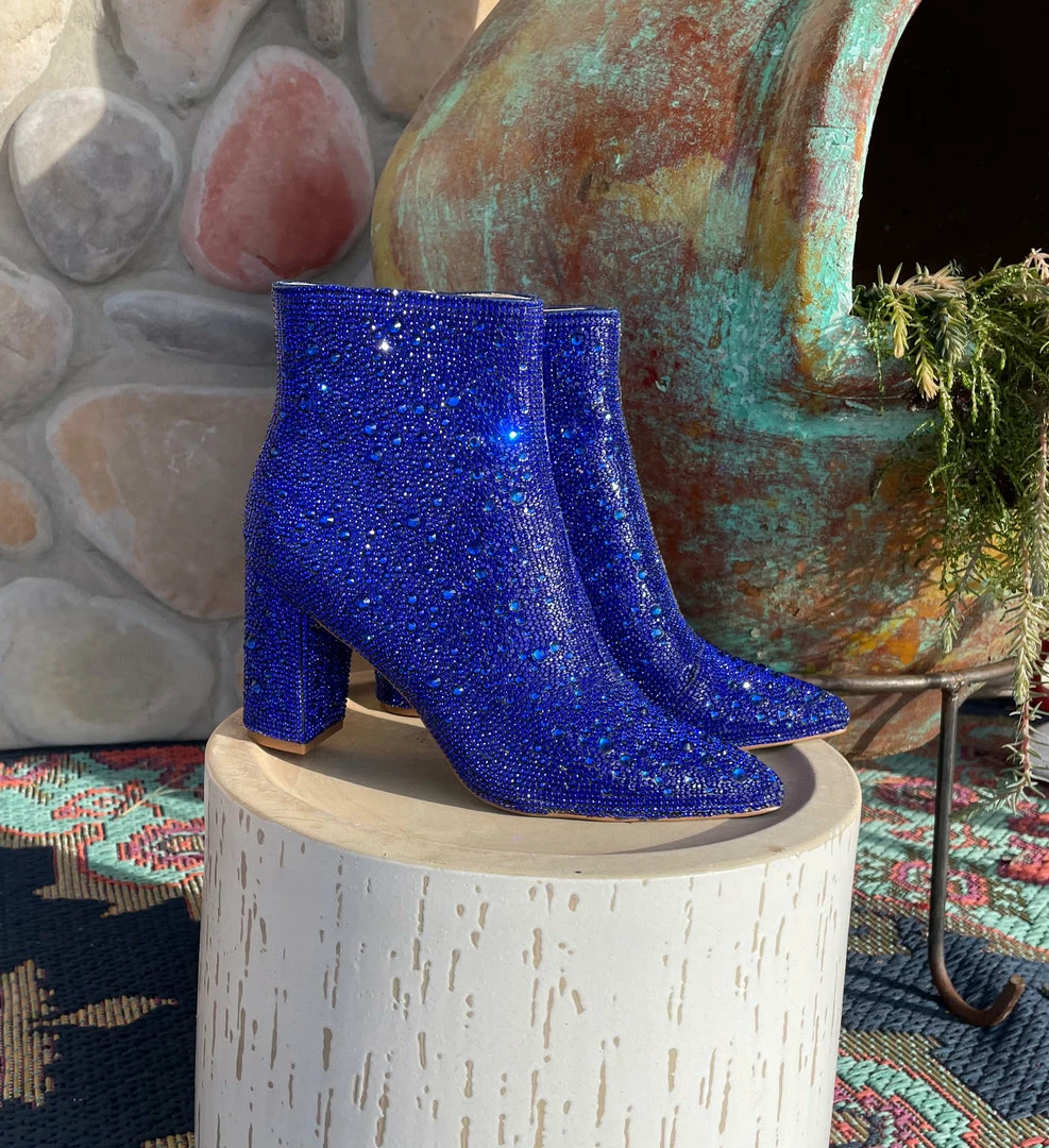 Steve Madden Betsey Johnson SB Cady Rhinestone World Bootie (Continued) Shoes 9 Steve Madden Betsey Johnson SB Cady Rhinestone World Bootie (Continued) Shoes