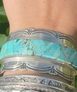 The Ranch House Turquoise Taco Cuff
