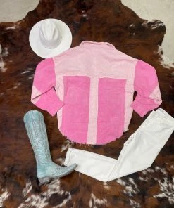 Pol Clothing Outerwear Pretty In Pink Jacket