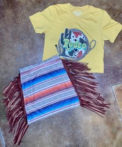 The Ranch House Curvy Gals Rodeo Cactus Graphic Tee