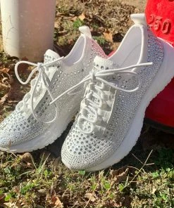 The Ranch House Steve Madden Cease Rhinestone Shoes