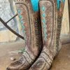 The Ranch House Corral Turquoise Diamond Boot Sale