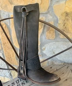 The Ranch House Sale Rainstorm Fringe Boots