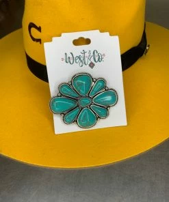The Ranch House Turquoise Blossom Pendant Accessories