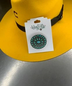 The Ranch House Accessories Turquoise Cluster Pendant