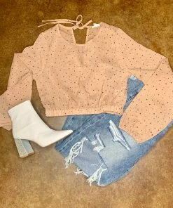 The Ranch House Star Gaze Crop Top Tops