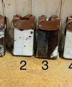 The Ranch House STS Cowhide Cell Phone Crossbody