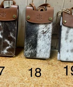 The Ranch House STS Cowhide Cell Phone Crossbody