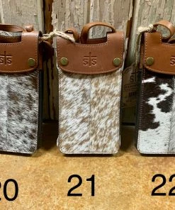 The Ranch House STS Cowhide Cell Phone Crossbody