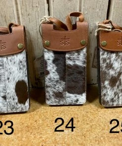 The Ranch House STS Cowhide Cell Phone Crossbody