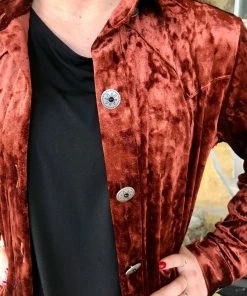 The Ranch House Silverado Velvet Long Sleeve Top 16 The Ranch House Silverado Velvet Long Sleeve Top