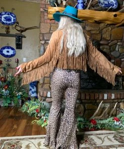 The Ranch House Saddle Up Suede Fringe Blazer Sale