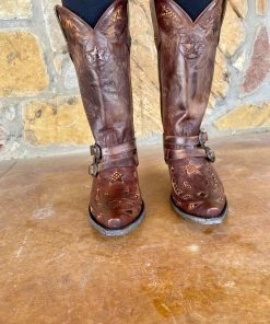 The Ranch House Collections Old Gringo Astrid Boot In Brass