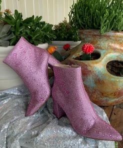 The Ranch House Shoes Betsey Johnson SB Cady Rhinestone World Bootie