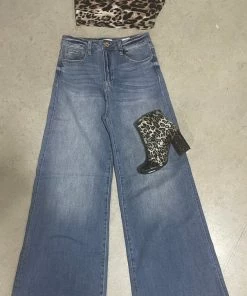 The Ranch House Bottoms Wide Leg Sailor Jeans