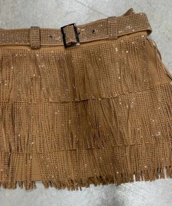 Nylon Apparel Rhinestone Dive Shorts Bottoms