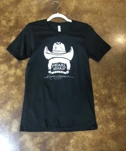 The Ranch House Sale Black Cowboy Pearl Snap Fever Tee
