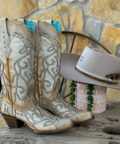 The Ranch House Corral Burnt Ice Boots Collections