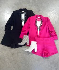 Eesome Suited For Me Shorts And Blazer