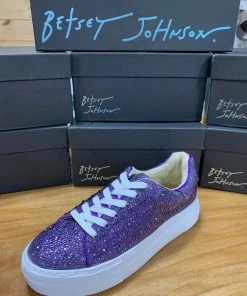 Betsy Johnson Betsey Johnson Sidny Rhinestone Sneakers - 1