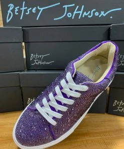 Betsy Johnson Betsey Johnson Sidny Rhinestone Sneakers - 1