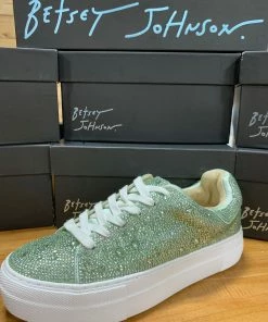 Betsy Johnson Betsey Johnson Sidny Rhinestone Sneakers - 1