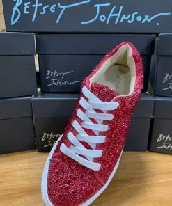 Betsy Johnson Betsey Johnson Sidny Rhinestone Sneakers - 1