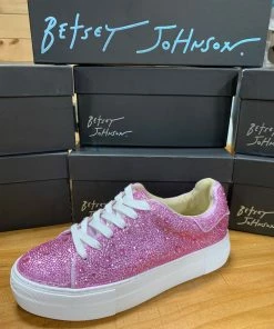 Betsy Johnson Betsey Johnson Sidny Rhinestone Sneakers - 1