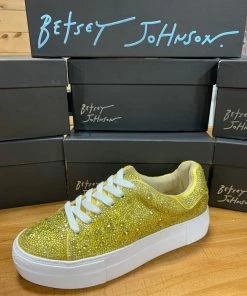 Betsy Johnson Betsey Johnson Sidny Rhinestone Sneakers - 1